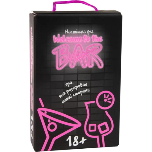 Настольная развлекательная игра Strateg Welcome to the Bar, укр 30374
