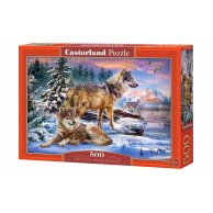 Пазлы Castorland 500 эл. Волчий мир