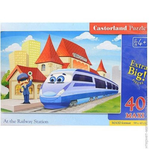 Castorland пазлы 40maxi На вокзале (B-040216)