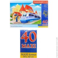 Castorland пазлы 40maxi На вокзале (B-040216)