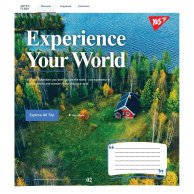 Тетрадь А5 96 Кл. YES Experience Your World (765562)