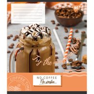Тетрадь А5 96 Кл. YES No Coffee No Work (765563)