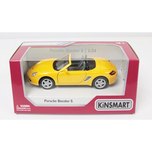 Машинка метал KINSMART PORSCHE BOXSTER S (KT 5302 W)