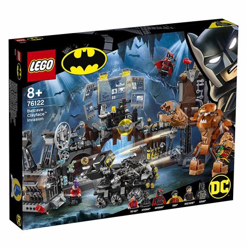 Конструктор Lego Batman Вторжение Глиноликий в пещеру Бэтмена (76122)