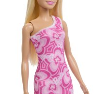 Кукла Barbie Супер стиль Барби в розовом платье с принтом JLG03