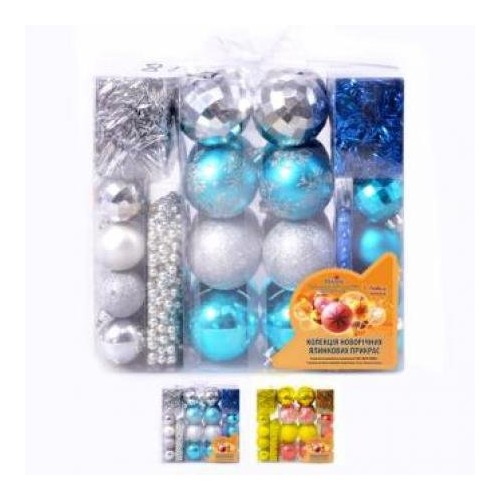 Елочные игрушки ассорти 53шт