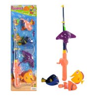 Рыбалка M 0042 U/R 4 рыбки, удочка
