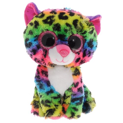 TY Beanie Boo's Разноцветный леопард "Dotty" 12см