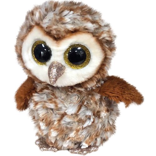 TY Beanie Boo's Коричневая сова "Percy" 15см