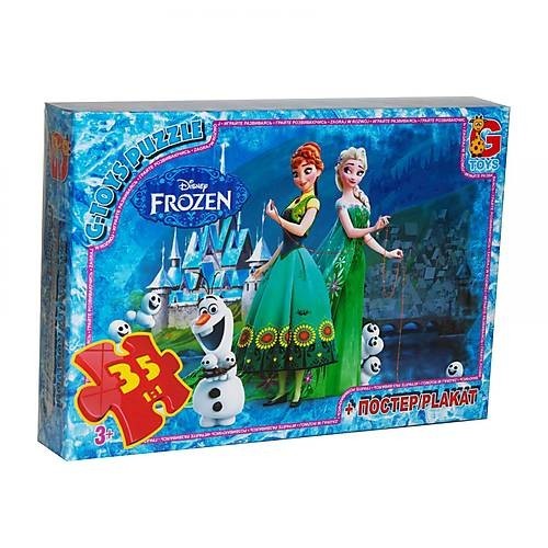 Пазлы ТМ "G-Toys" из серии "Frouzen" (Ледяное Сердце) (FR006)