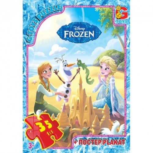 Пазлы ТМ "G-Toys" из серии "Frouzen" (Ледяное Сердце) (FR010)