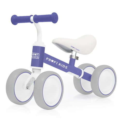 Детский беговел Profi Kids Велобег 4 колеса EVA 6 дюймов, лавандовый MBB 1017-5