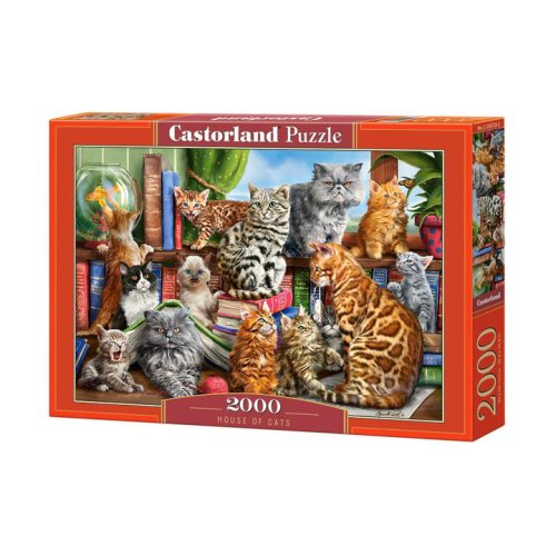 Пазлы Castorland Кошки, 2000 элементов C-200726