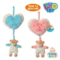 Подвеска на кровать/коляску Limo Toy Мишка, 35 см, в ассортименте A8164MB