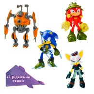 Набор фигурок Sonic Prime Приключения Соника, 5 фигурок, 6,5 см SON2040D