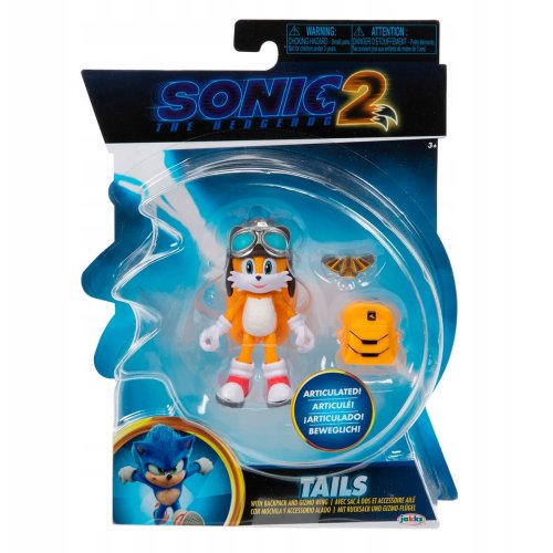 Игровая фигурка Jakks Pacific Sonic the Hedgehog 2 W2 Тейлз, 10 см 41498i
