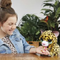Мягкая интерактивная игрушка Hasbro Леопард Лолли FurReal Friends lil\'Wilds F4394