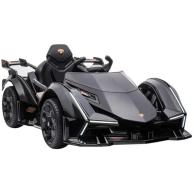 Детский электромобиль Lamborghini черный Bambi М 4633 EBLR-2