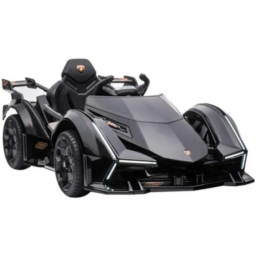 Детский электромобиль Lamborghini черный Bambi М 4633 EBLR-2