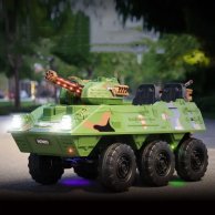 Детский электромобиль Bambi Танк зеленый M 4862 BR-5