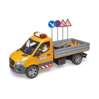 Машинка Bruder MB Sprinter Дорожная служба с фигуркой, аксессуарами 02677