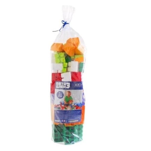 Конструктор ColorPlast "Авто-Блок" №3 72дет.