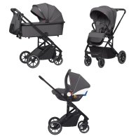 Коляска универсальная CARRELLO Alfa+ 3in1 Falcon Grey CRL-6508