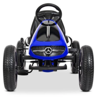 Детский карт Bambi педальный Mercedes, синий M 4271E-4