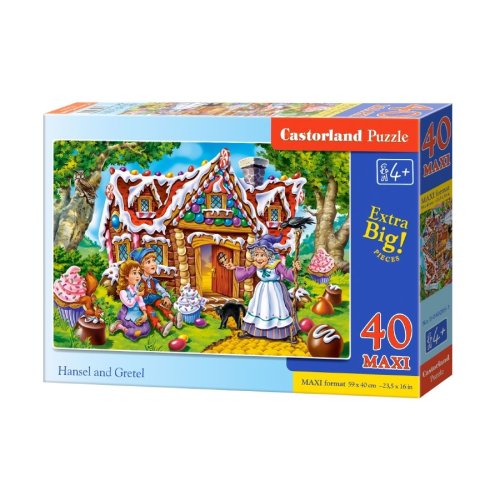 Пазлы Castorland 40maxi эл. Пряничный домик (B-040285)