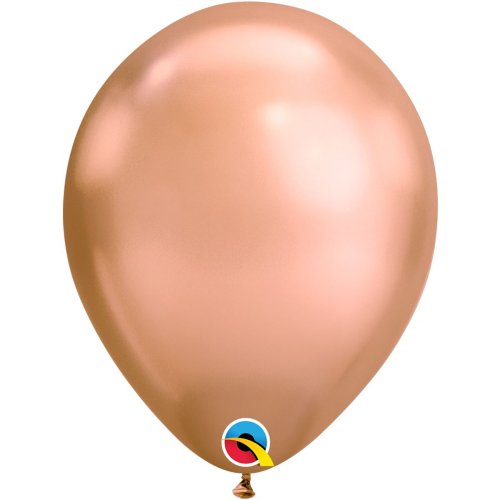 Гелиевый Шарик латексный  Chrome rose gold 11" (3102-0538)