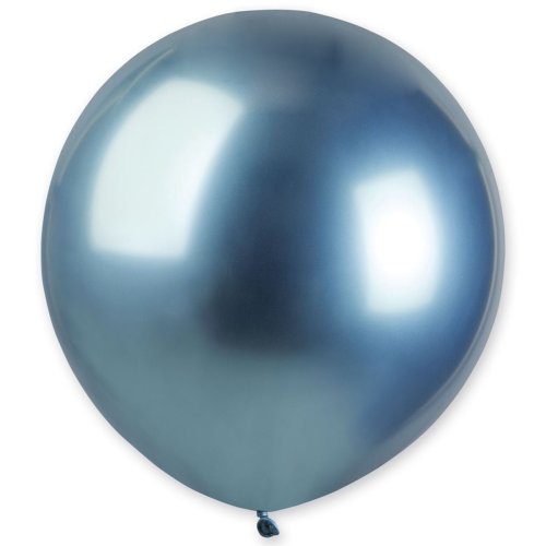 Гелиевый Шарик латексный  ShinyBlue 19"  (3102-0543)