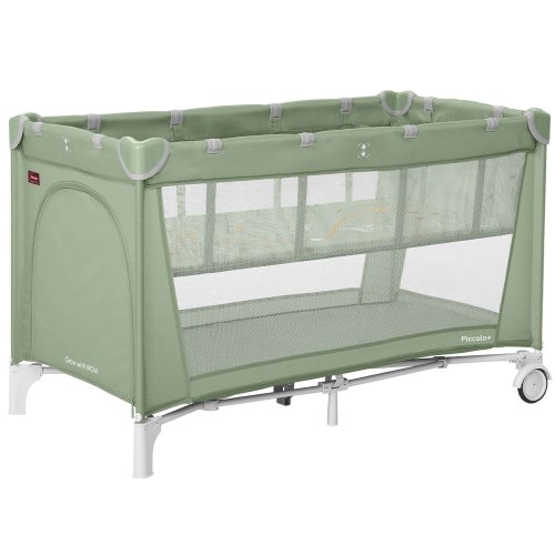 Манеж Carrello Piccolo+ с двумя уровнями дна CRL-18102 Mint Green
