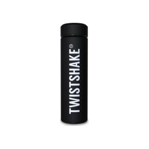 Twistshake термос 420 мл, черный