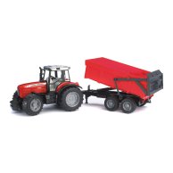 Машинка Bruder Трактор Massey Ferguson 7480 с прицепом-самосвалом 02045