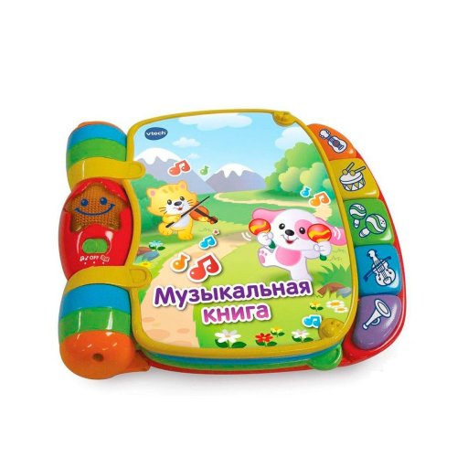 Развивающая Игрушка Vtech - Музыкальная Книга (рус) 80-166726