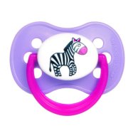 Пустышка силиконовая круглая 6-18 м-цев Animals Canpol Babies (22/596)