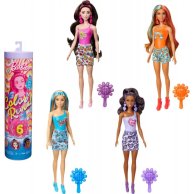 Кукла-сюрприз Mattel Барби Цветное перевоплощение Barbie Радужные и стильные HRK06