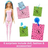 Кукла-сюрприз Mattel Барби Цветное перевоплощение Barbie Радужные и стильные HRK06