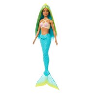Кукла-русалочка Mattel Зелено-голубой микс Дримтопия Barbie Барби HRR03