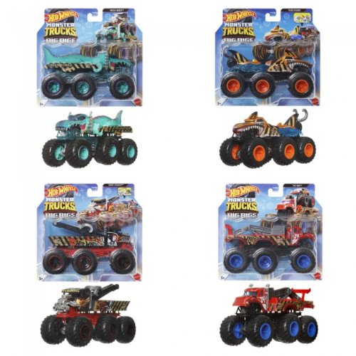 Машинка-внедорожник Mattel Супер-тягач Monster Trucks Hot Wheels в ассортименте HWN86