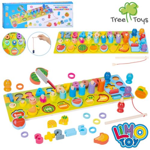 Деревянная игрушка Limo Toy Многофункциональная доска MD 0854