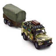 Игровой набор TechnoDrive Машина Land Rover Defender Милитари, с прицепом 520027.270