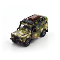 Игровой набор TechnoDrive Машина Land Rover Defender Милитари, с прицепом 520027.270