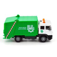 Автомодель TechnoDrive Мусоровоз со светом и звуком, 16 см 510705.270
