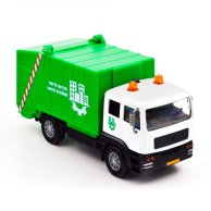 Автомодель TechnoDrive Мусоровоз со светом и звуком, 16 см 510705.270