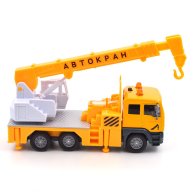 Автомодель TechnoDrive Автокран со светом и звуком, 15 см 510253.270