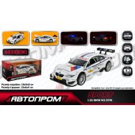 Металлическая машинка Автопром BMW M3 DTM 1:32 с эффектами 68355(W)