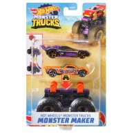Набор из 2 машинок Hot Wheels "Создатель монстров" серии "Monster Trucks" (GWW13)