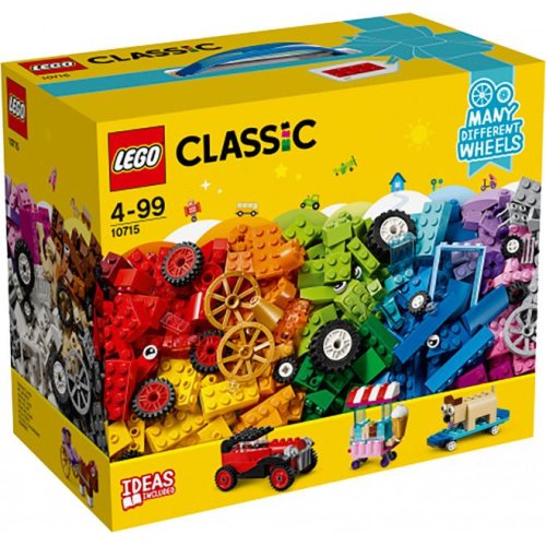 Lego Classic Конструктор Кубики и колеса (10715L)