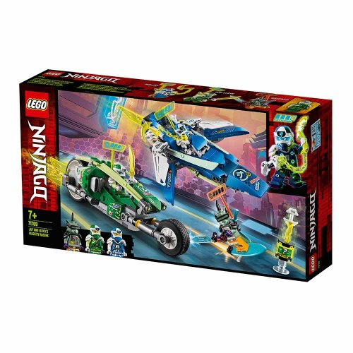 Lego Ninjago Конструктор Скоростные рейсеры Джея и Ллойда (71709)